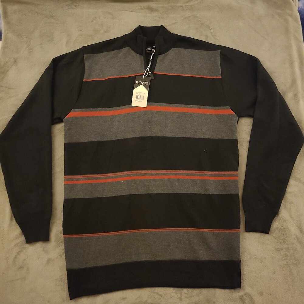 Men's XXL Marx & Dutch Collection Black Long-sleeved shirt